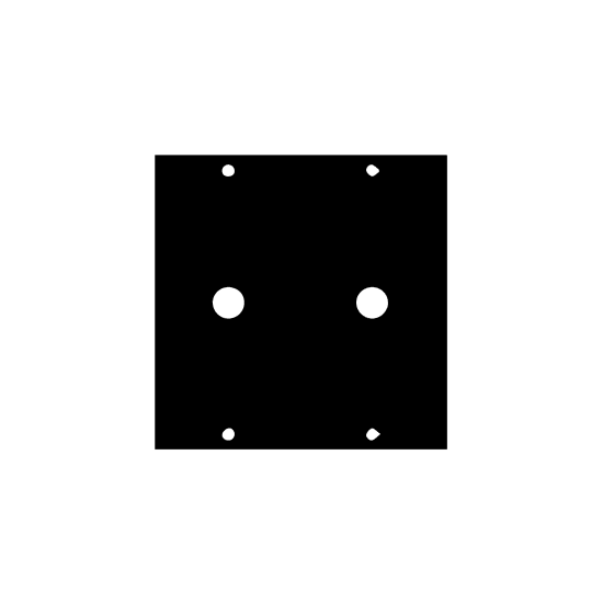 UCP Module with Two 1/4 Inch Punchouts