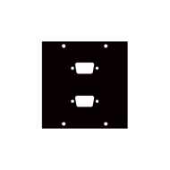 UCP Module with Two DB9 Punchouts