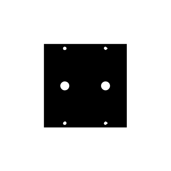 UCP Module with Two 3/8 Inch Punchouts