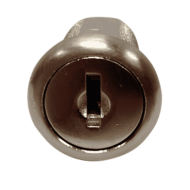 C5 Credenza Satin Nickel Lock for HPL Wood Kits
