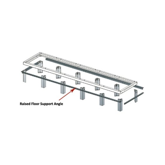 Support Angles, 4 Bay, 36 Inch Deep Racks