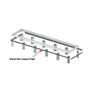Support Angles, 2 Bay, 27-32 Inch Deep BGR Racks