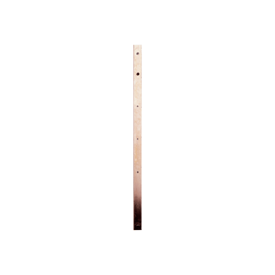 12 RU Copper Bus Bars, 2 Inch Wide
