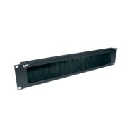 2 RU Brush Grommet Panel