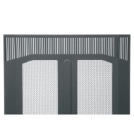 19 RU 64% Vented Front Door for BGR Racks