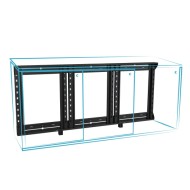 C3 Series Credenza Woodworker's Kit, 1 Bay, 32 Inches High