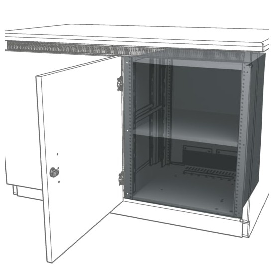 C5 Credenza Shelf System, 22 Inches Deep