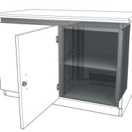 C5 Credenza Shelf System, 22 Inches Deep