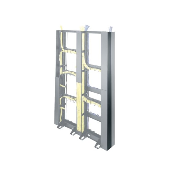 45 RU End Cable Organizer