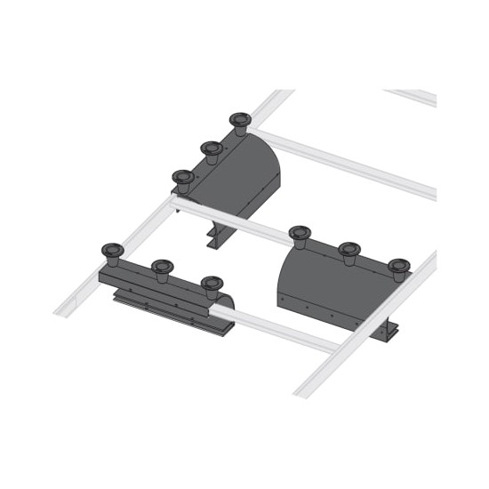 Ladder End Drop with Spools, 11 Inches Wide
