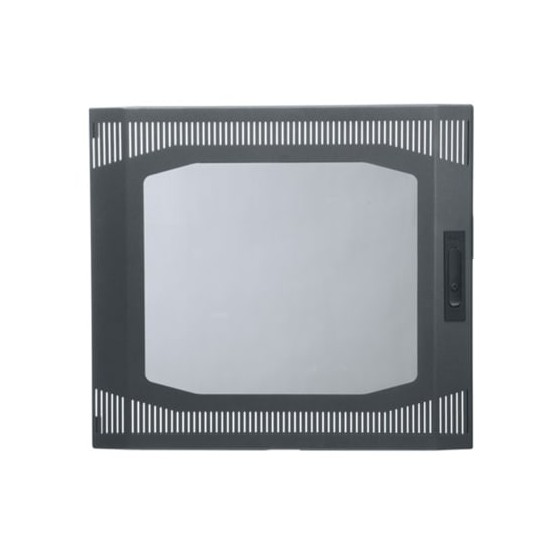 14 RU Plexi Vented Front Door for DTRK Racks