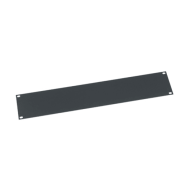 2 RU Flat Blank Rack Panel, Steel - 12 Piece Contractor Pack