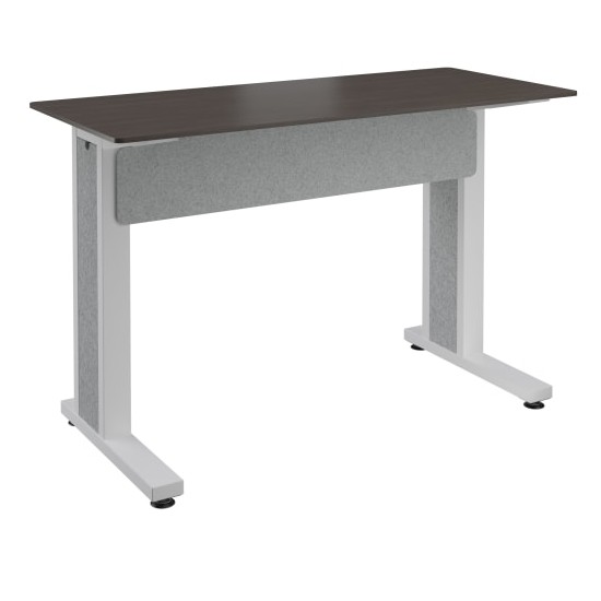 Forum™ Rectangle Table for 2 People, 38" Counter Height, Asian Night Table Top with Light Table Base