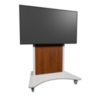 FlexView™ Series IFP Fixed Cart White Base - Glamour Cherry - DISCONTINUED
