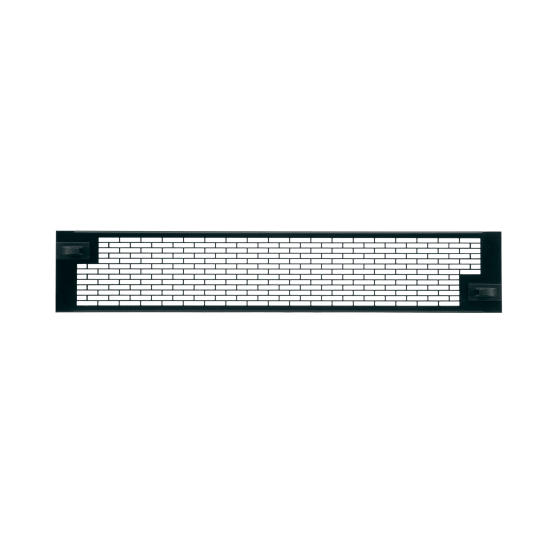 2 RU Forward Tool-Less Vent Panel, 74% Open Area
