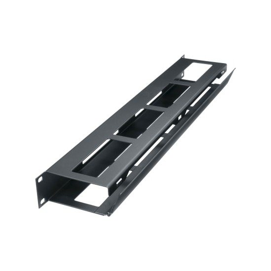 1 RU Hinged Horizontal Cable Manager