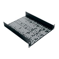 1 RU UMS Half Rack Shelf, 11.5 Inches Deep by 10 Inches Wide