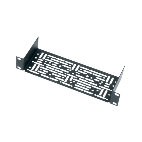 1 RU UMS Half Rack Shelf, 3.5 Inches Deep by 10 Inches Wide