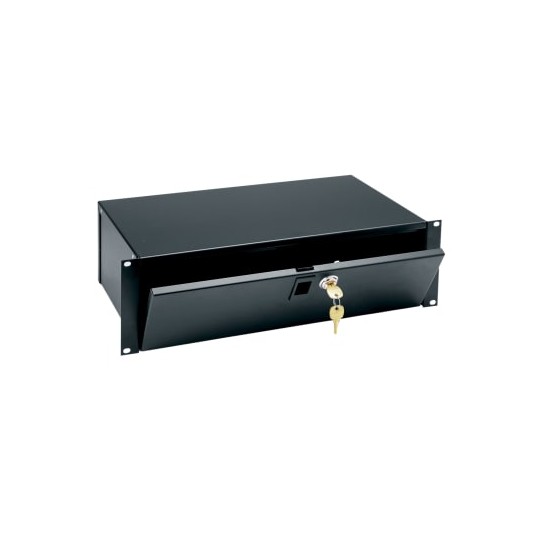 3 RU 9 Inch Deep Lockbox
