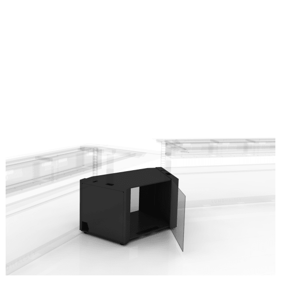 Visionline Wide Bridging Cabinet, 45º Wedge