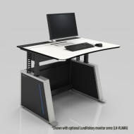 Visionline AIR 24/7 Height Adjustable Console, Small, 49.5 Inches Wide