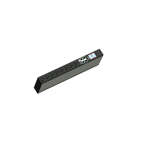 Legrand Horizontal Rackmount Network Metered PDU, 8 Outlet