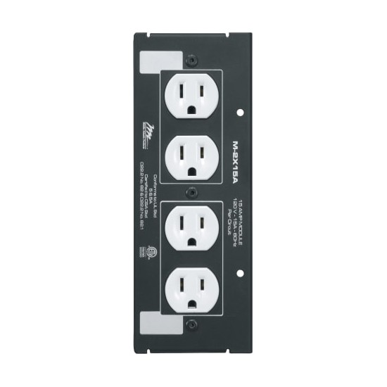 MPR Module, 15A, Double Duplex