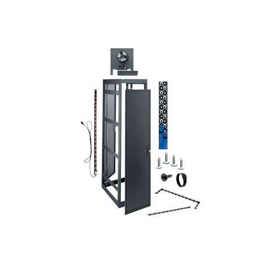 44 RU MRK Series 22 Inch Wide Pre-Configured Rack, 26 Inches Deep