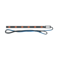 PDT Low Profile Vertical Power Strip, 6 Outlet, 15A
