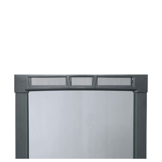 25 RU Plexi Front Door Racks. Curved