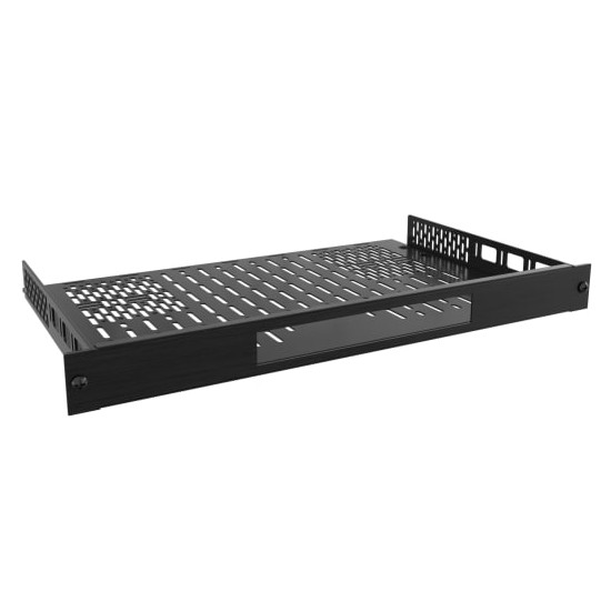 1RU Anodized Custom Shelf for (1) Josh.ai Core