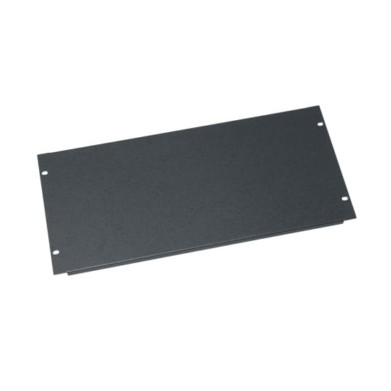 5 RU Flanged Blank Rack Panel, Textured