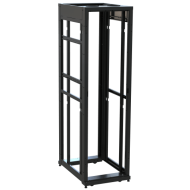 45 RU SNE Series Rack Frame, 36 Inches Deep, 24 Inches Wide with 10-32 Rackrail