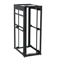 42 RU SNE Series Rack Frame, 48 Inches Deep, 30 Inches Wide with 10-32 Rackrail