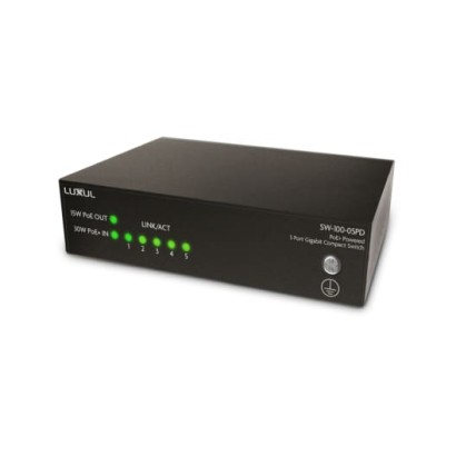 5 Port Unmanaged PoE+...