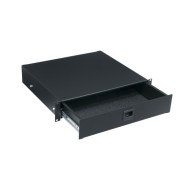 2 RU Rackmount Drawer, Textured Face