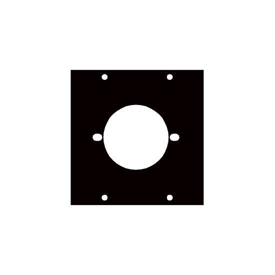 UCP Module with 2 Bolt Twistlock Punchout