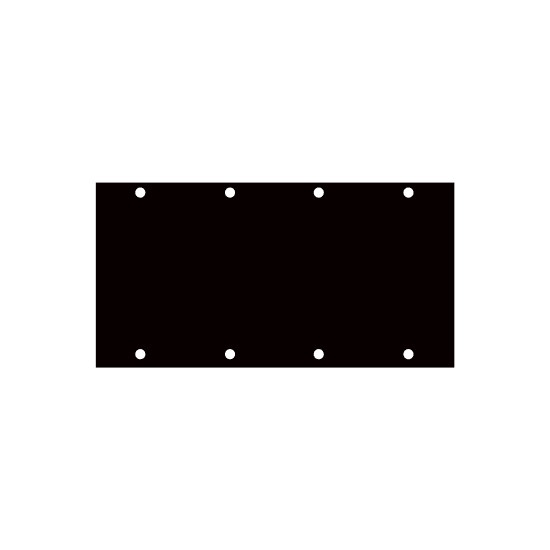 UCP Blank Module Double Width