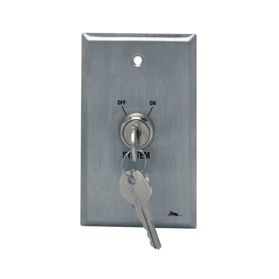 Remote Wall Plate Keyswitch