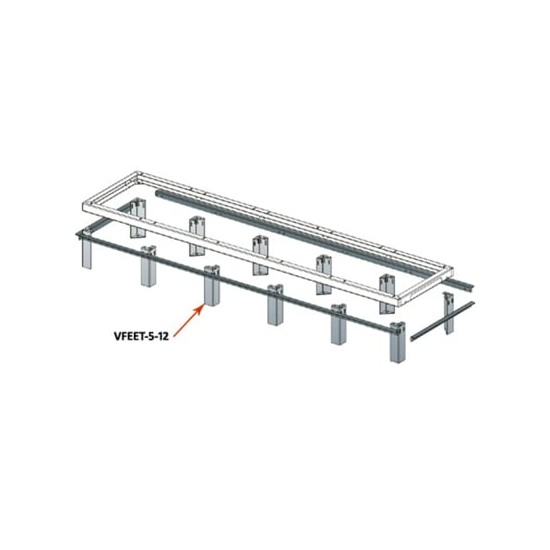2 Bay Riser Feet