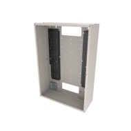 VWM Series Back Pan for Solid Door, 36" High x 10" Deep - Putty