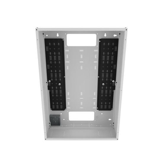 VWM Series Back Pan for Solid Door, 36" High x 10" Deep - White