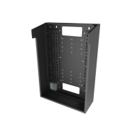 VWM Series Back Pan for Split Door, 36" High x 16" Deep - Black