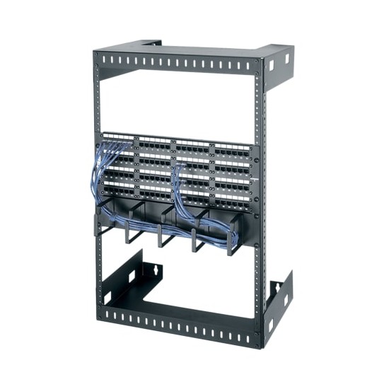 WM Series Open Frame Wall Rack - WM-30-12