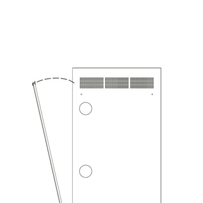 24 RU Rear Access Panel for...