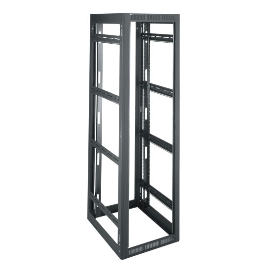 24 RU WRK Series 24-1/4 Inch Wide Rack, 27 Inches Deep without Rear Door