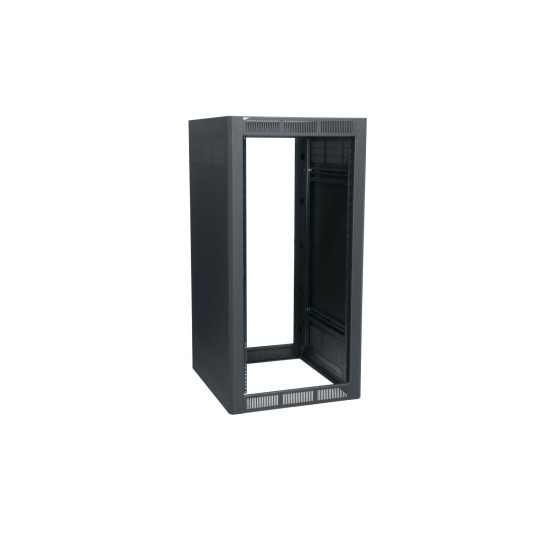 24 RU WRK-SA Series 24-1/4 Inch Wide Rack, 27 Inches Deep without Rear Door