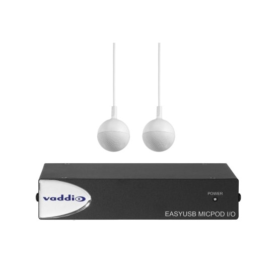 EasyUSB MicPOD I/O with Two CeilingMICs
