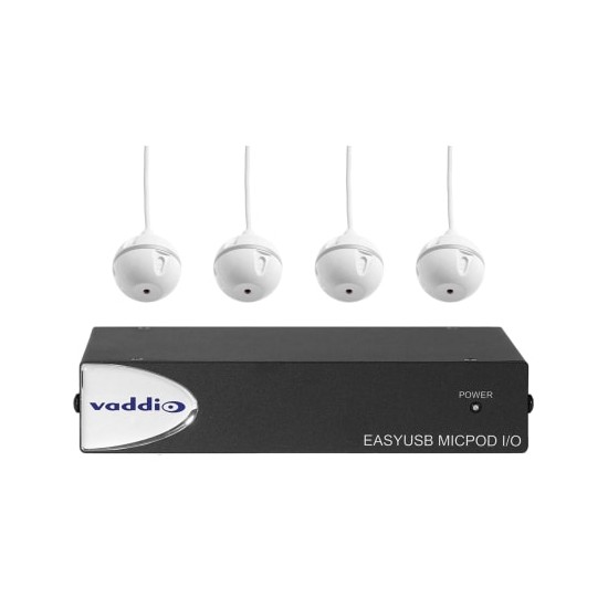 EasyUSB MicPOD I/O and Four Ceiling MicPODS - DISCONTINUED