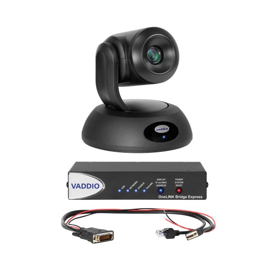 RoboSHOT 12E HDBT OneLINK Bridge Express System for Polycom Codecs